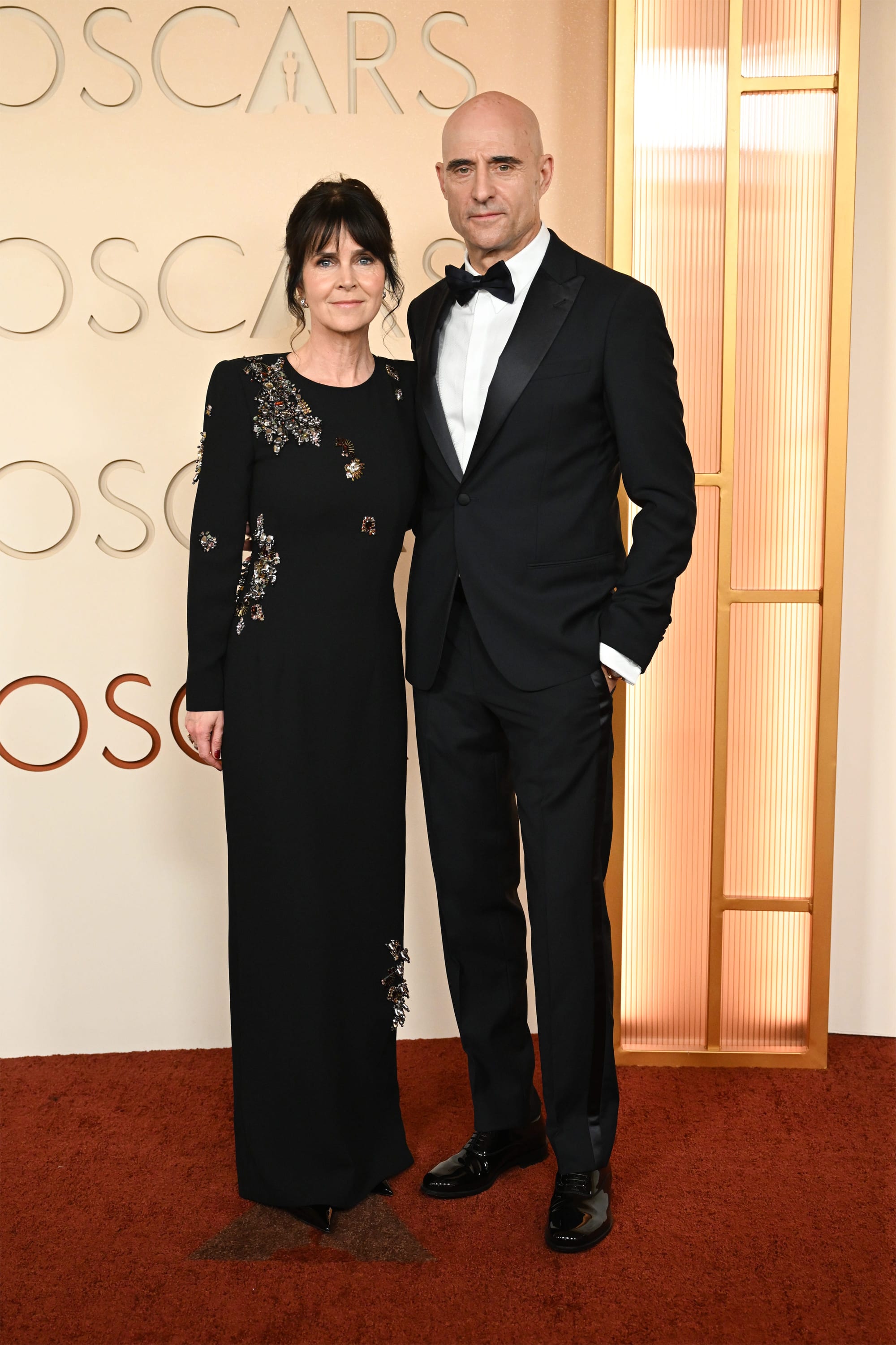 Liza Marshall and Mark Strong