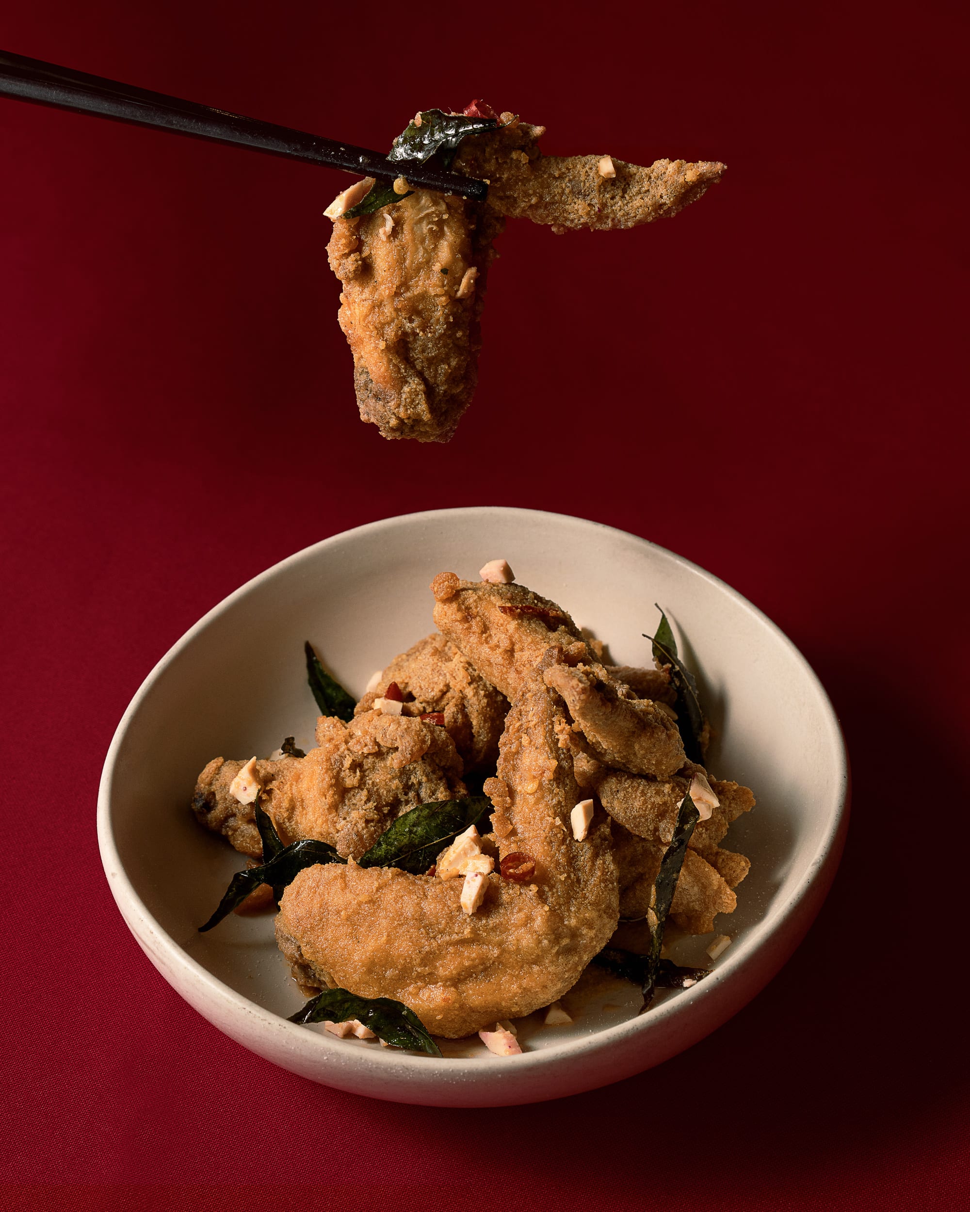 Grace Park x East Ocean Palace Salted Egg Chicken Wings with Dalandan Zest (P595)