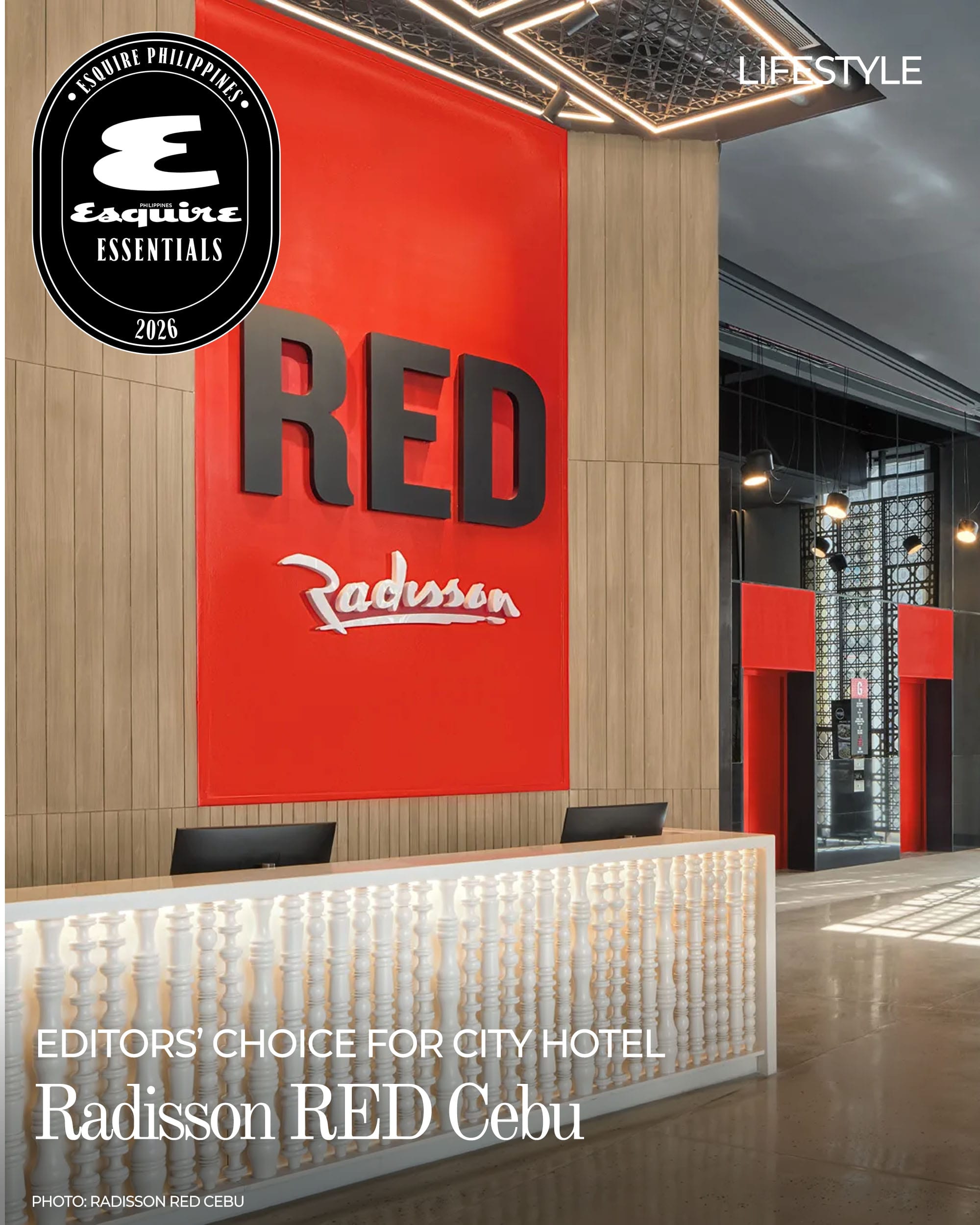 Esquire Essentials 2026 Lifestyle Best City Hotel