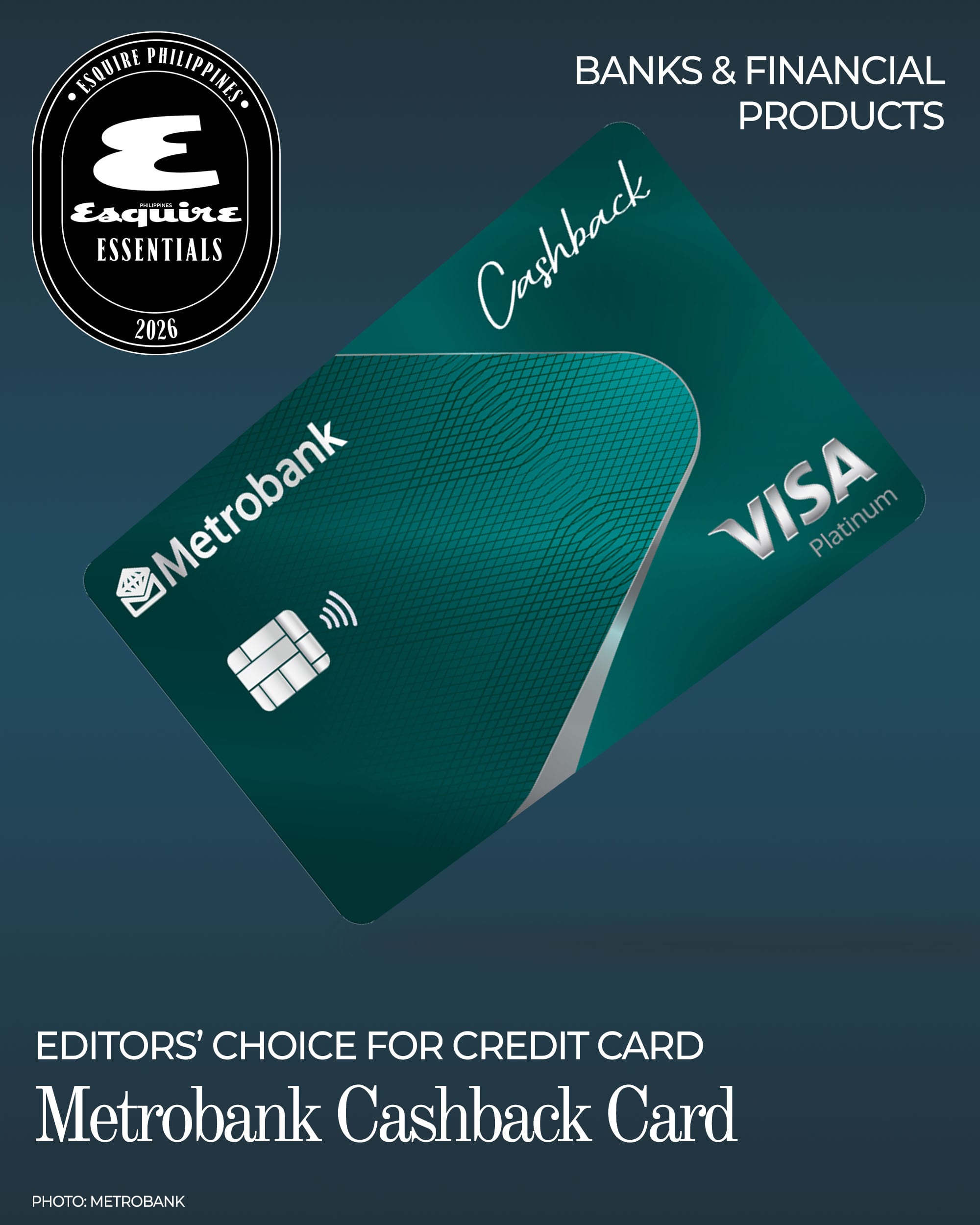Esquire Essentials Banks and Finance Credit Card