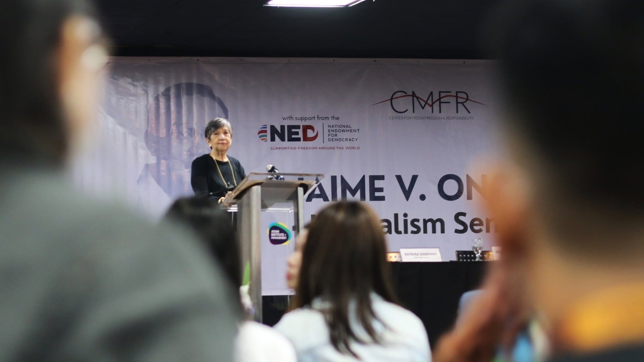 Melina Quintos De Jesus, Executive Director of the CMFR