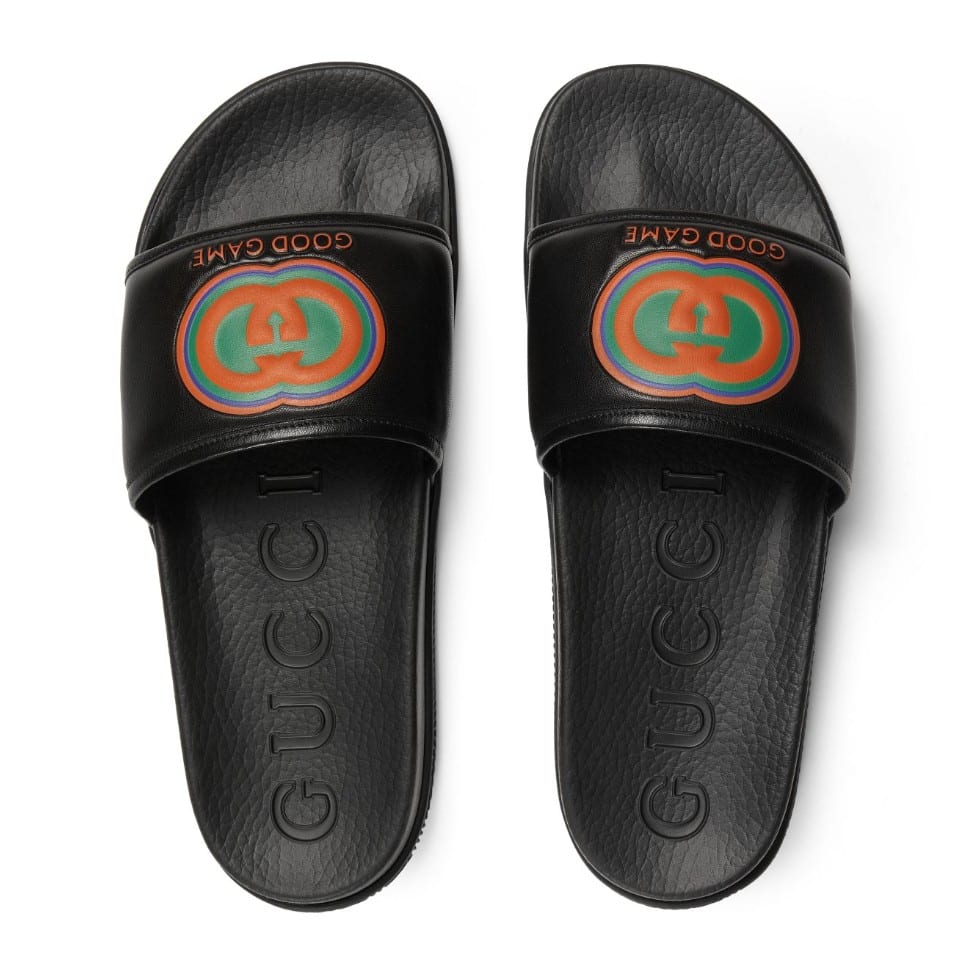 Gucci Good Game slides Gucci - GG rubber slides Gucci main image 4