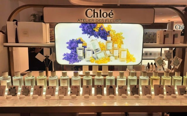 Chloe at Rustan's Makait