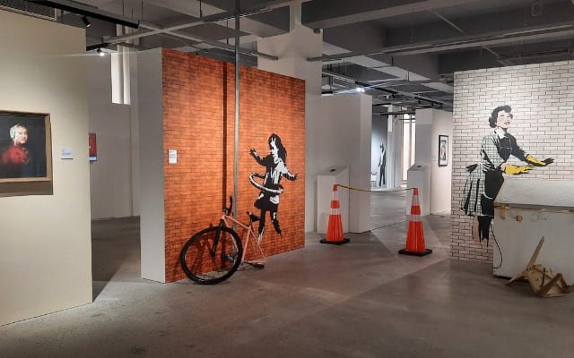 Banksy Hula-Hoop and Other Works