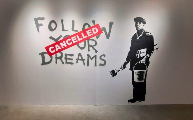 Banksy Follow Your Dreams