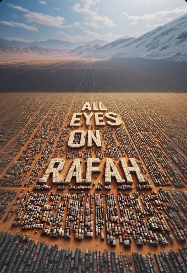 All Eyes on Rafah on Social Media