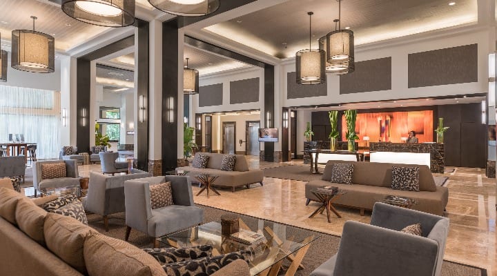 Seda hotels in Cebu lobby