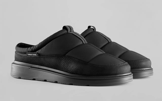 BEST HIGH-TECH CASUAL SHOES: Canada Goose Crofton Puffer Mules