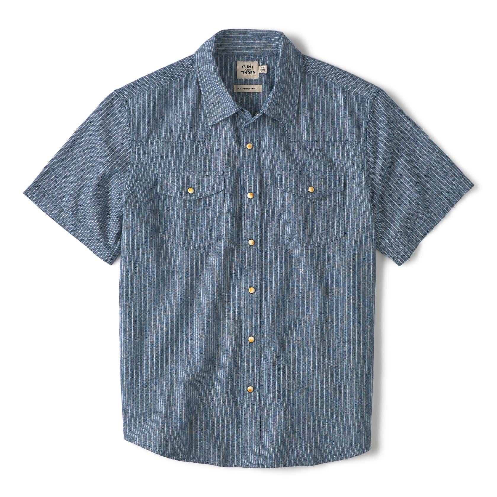 Western Chambray Short Sleeve Shirt