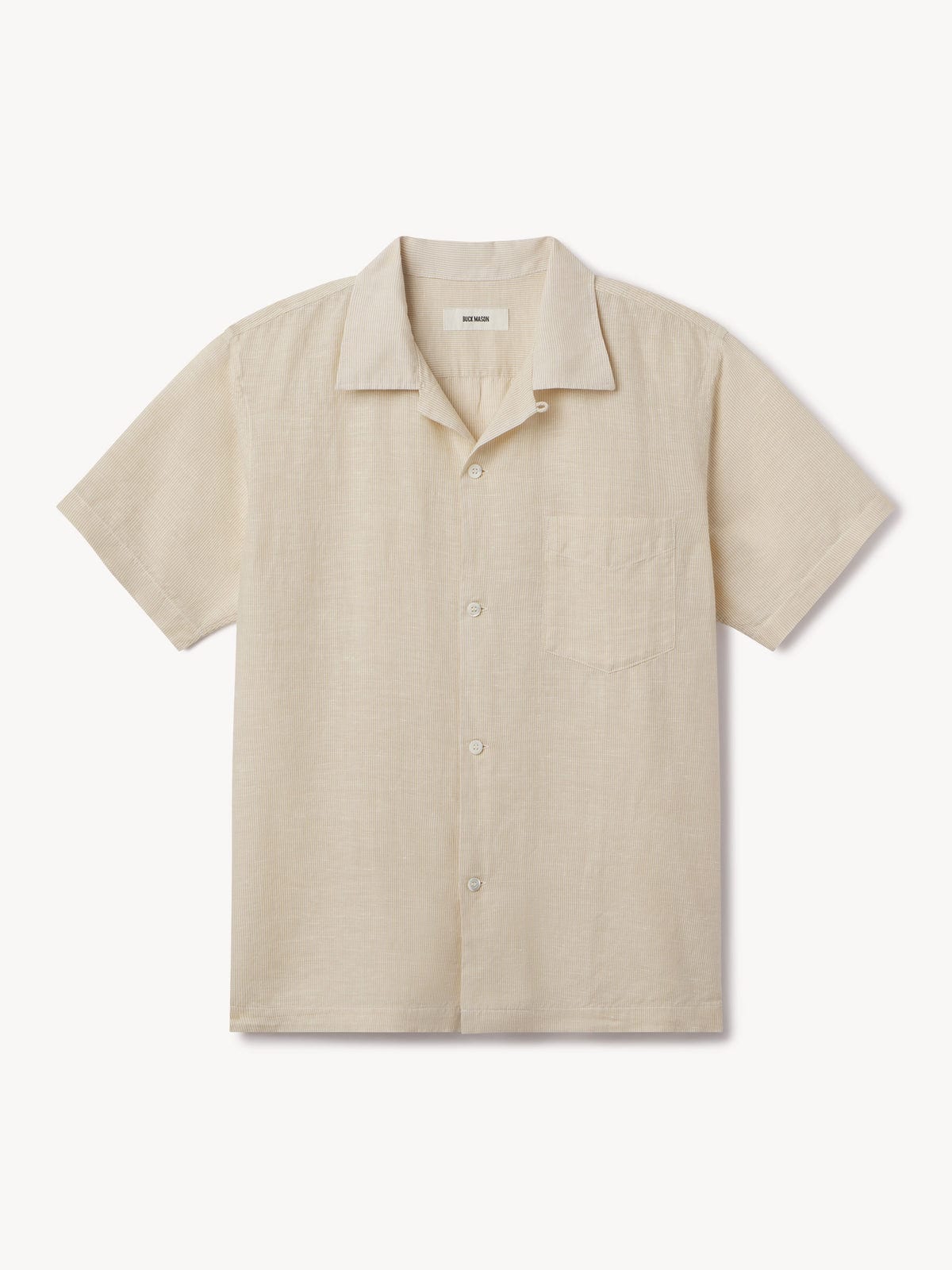 Breeze Cotton Linen S/S Camp Shirt