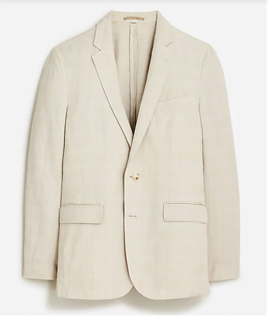 Ludlow Slim-Fit Unstructured Suit Jacket