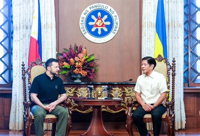 Zelenskyy meeting with Marcos
