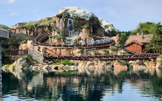 Hong Kong Disneyland Roller Coaster