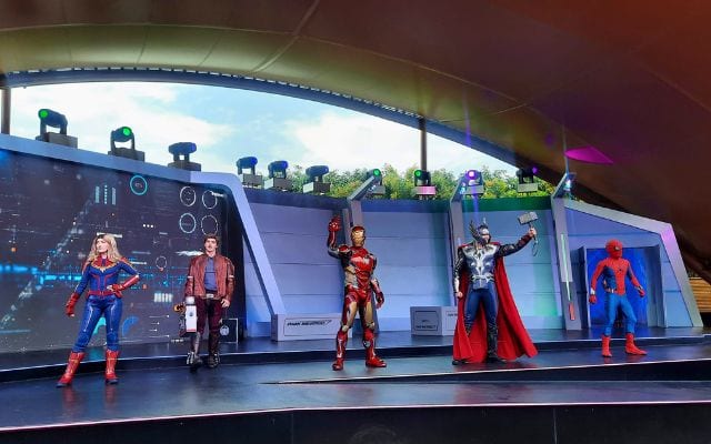 Hong Kong Disneyland Marvel Show