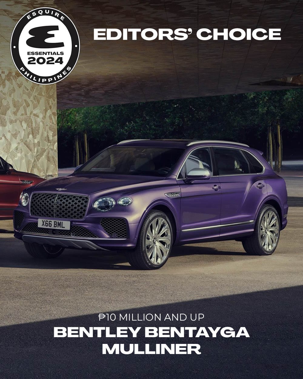 Editors' Choice for Car Over P10 Million: Bentley Bentayga Mulliner
