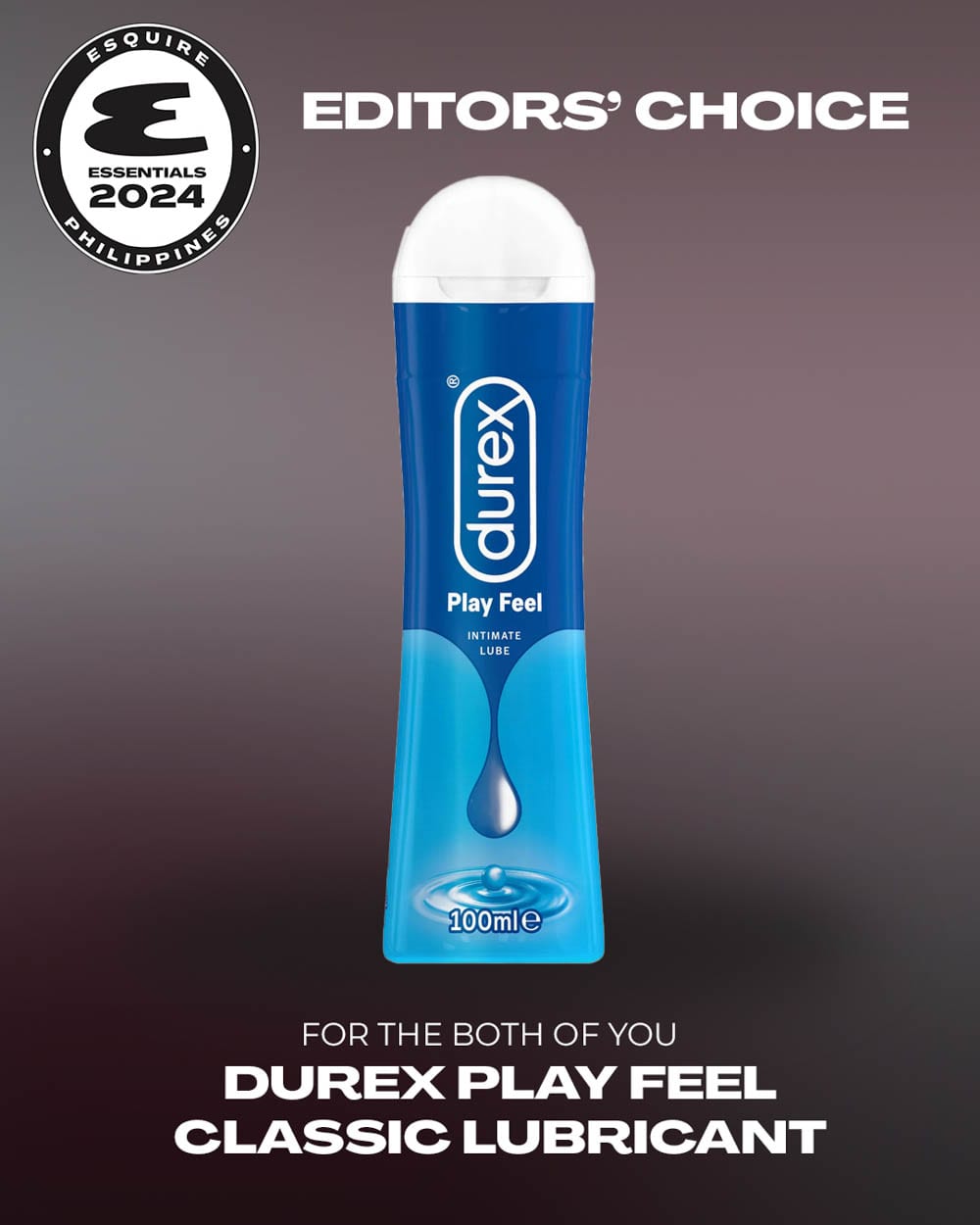 Editors' Choice for Both of You: Durex Play Classic Pleasure Gel (Lubricant)