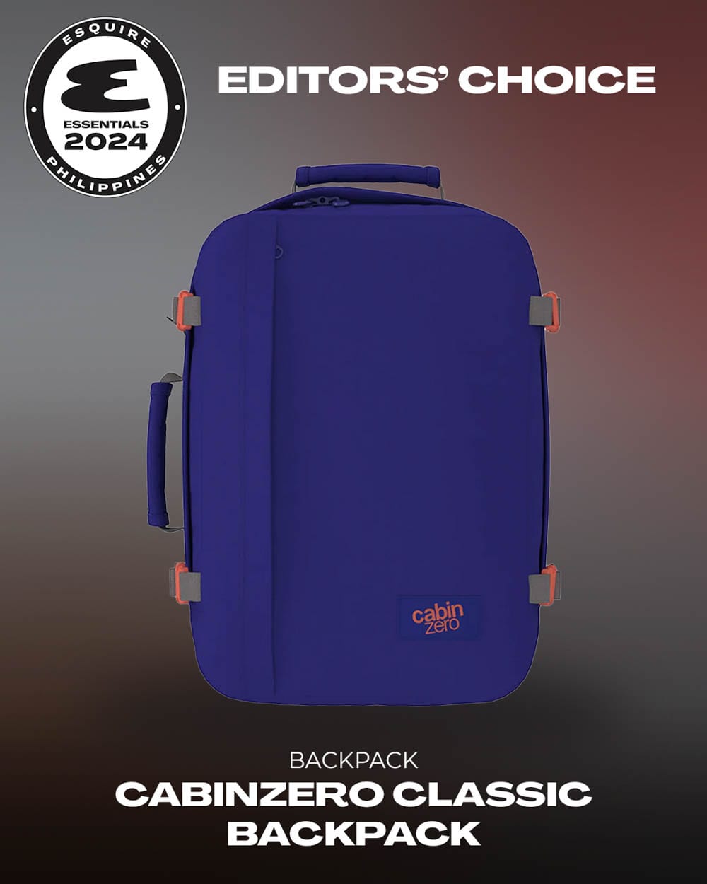 Editors' Choice for Backpack: CabinZero Classic Backpack
