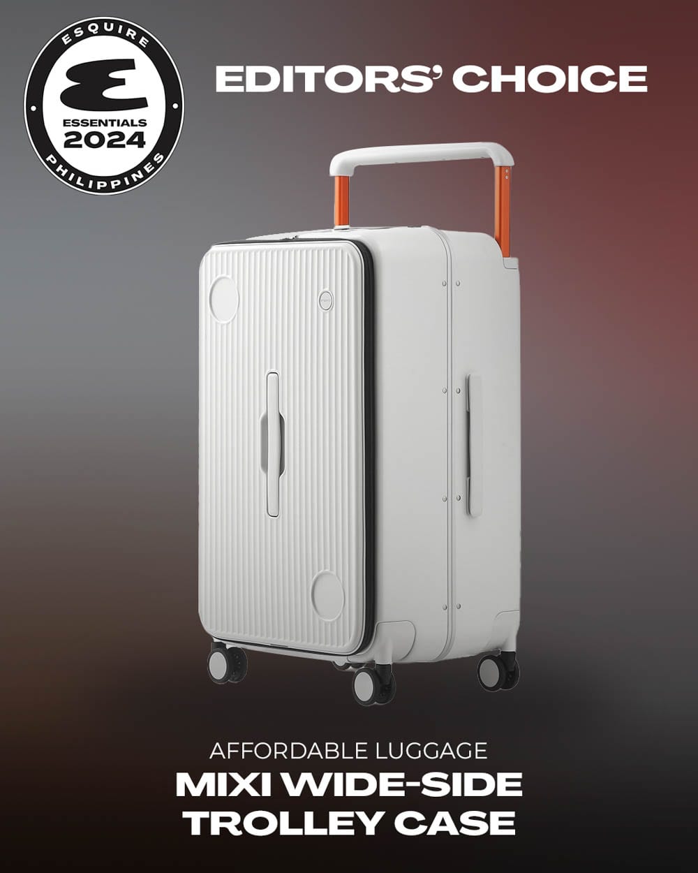 Editors' Choice for Affordable Luggage: Mixi Wide-Side Trolley Case
