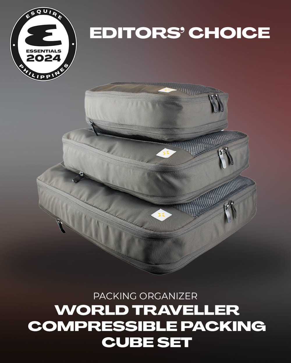 Editors' Choice for Packing Organizers: World Traveller - Compressible Packing Cube Set
