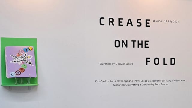 Crease on the Fold featuring Zeus Bascon’s Zine “Cultivating A Garden” (2023)