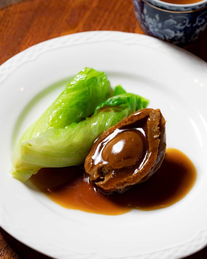 Forum Restaurant Hong Kong abalone dish