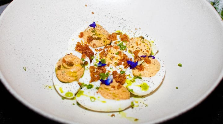 Savage deviled eggs