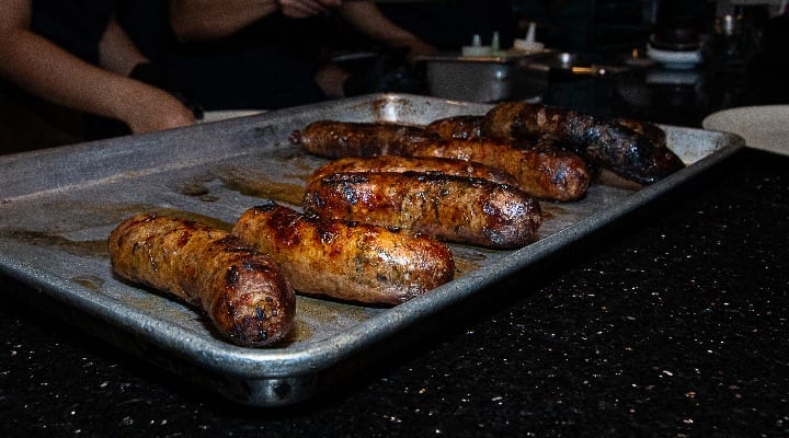 Smoked Pork and Beef Link