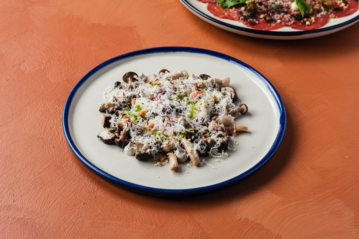 Wild Mushrooms Confit & Gruyere Cheese