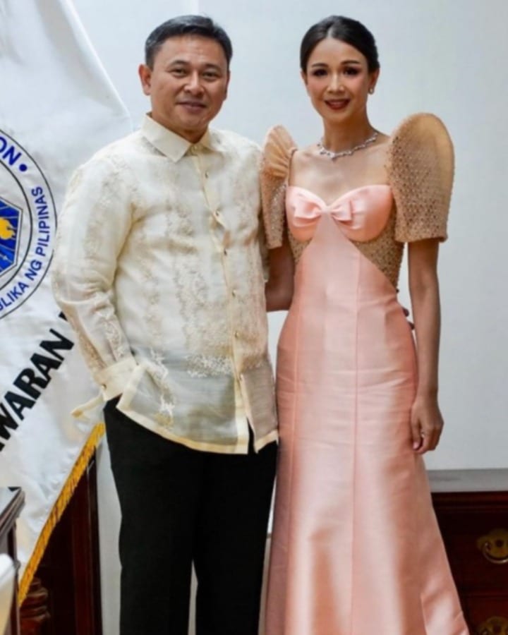 DepEd Secretary Sonny Angara with Tootsy Angara