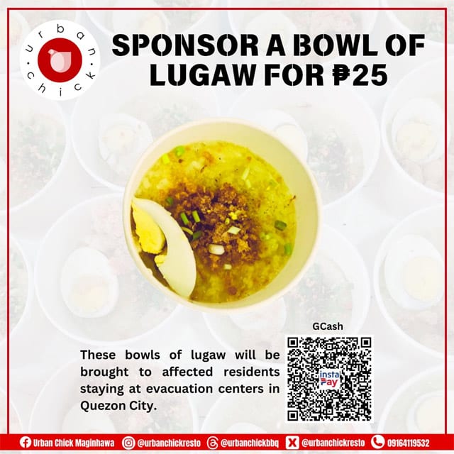Urban Chick Maginhawa Donations