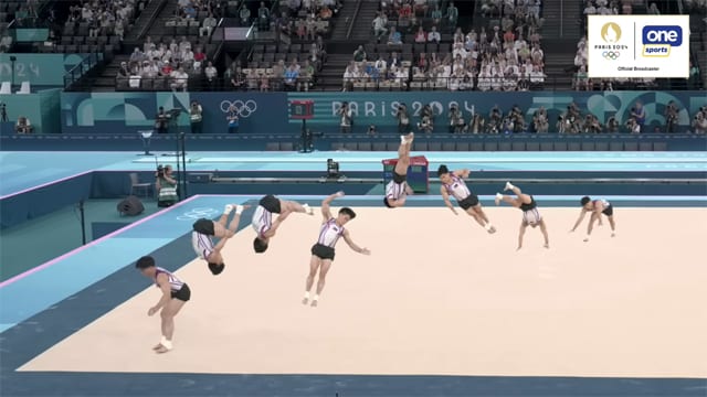 Carlos Yulo Floor Routine