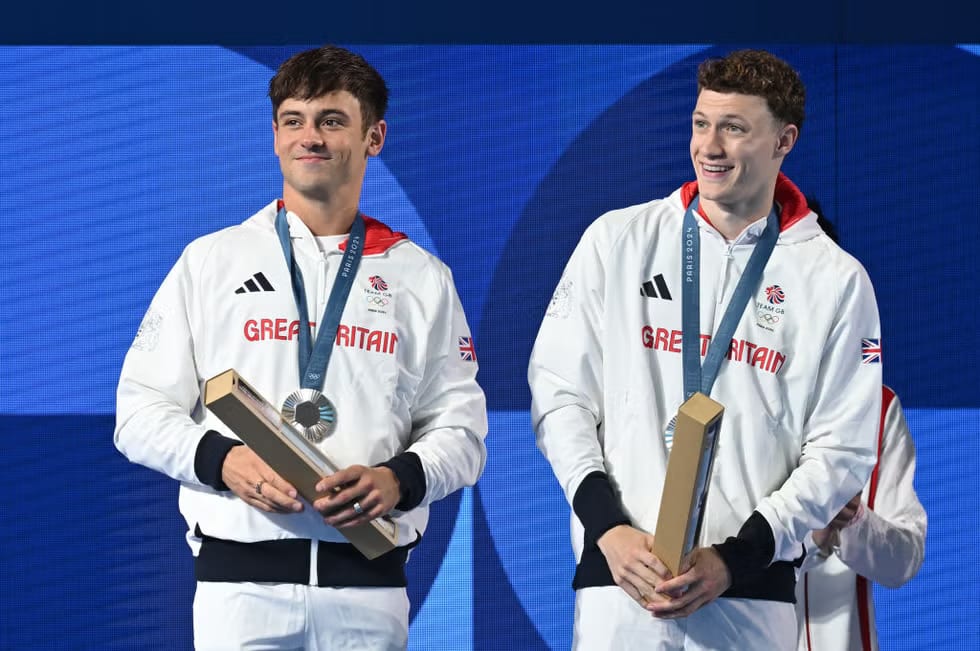 Tom Daley and Noah Williams
