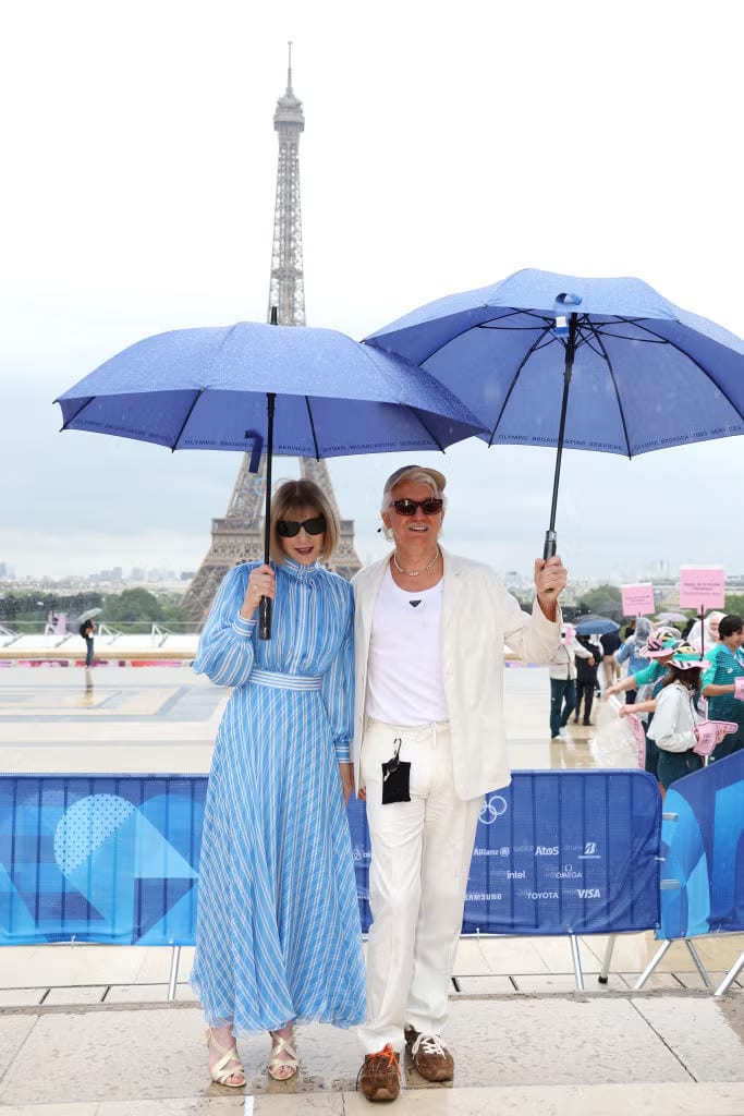 Anna Wintour and Baz Luhrmann