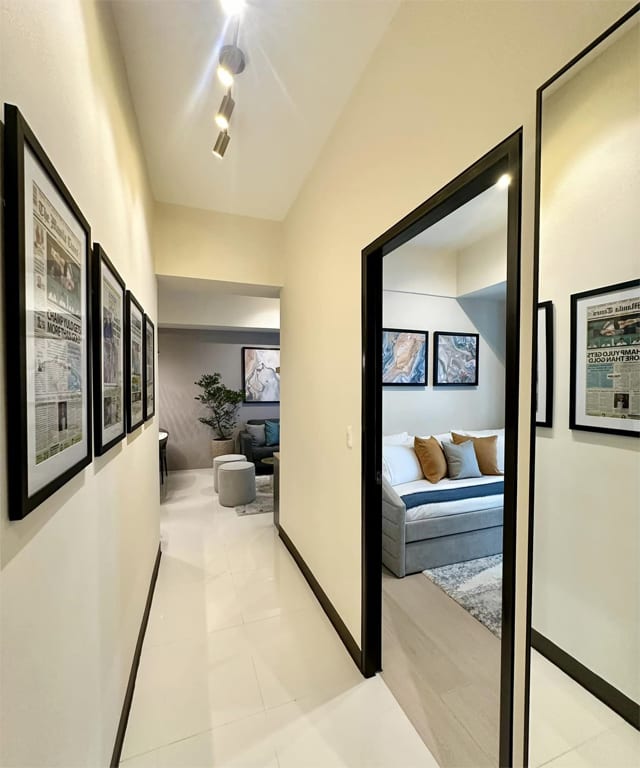 Carlos Yulo new condo with hallway