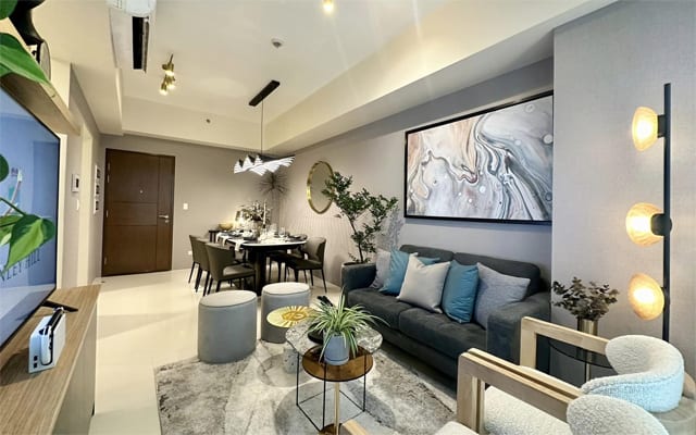 Carlos Yulo Megaworld Condo Living Room