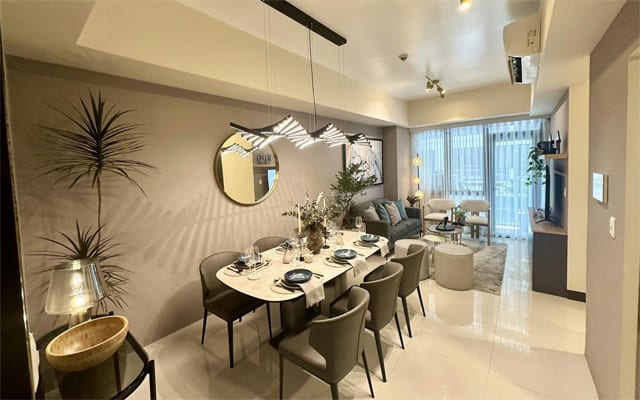 Carlos Yulo Megaworld Condo Dining Room