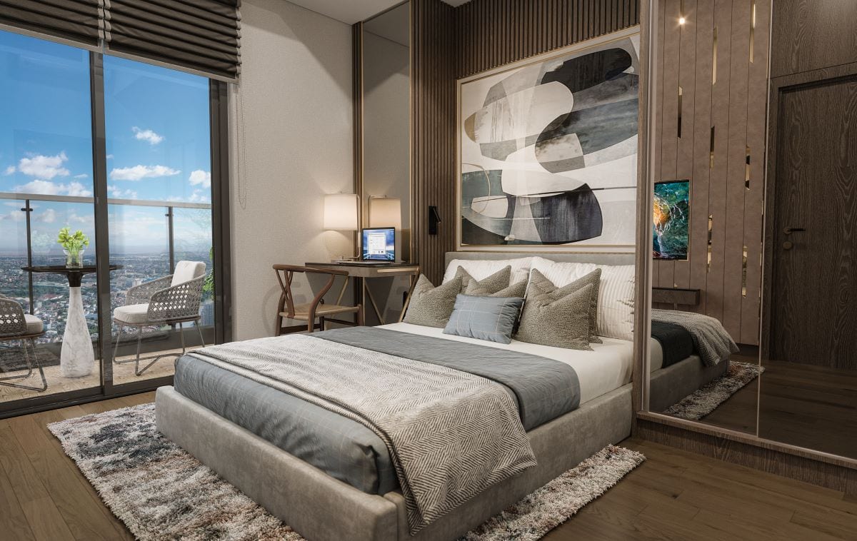 Le Pont's one bedroom unit