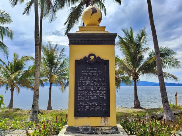 Gibusong Marker in Dinagat Islands