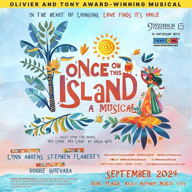 Once on This Island poster