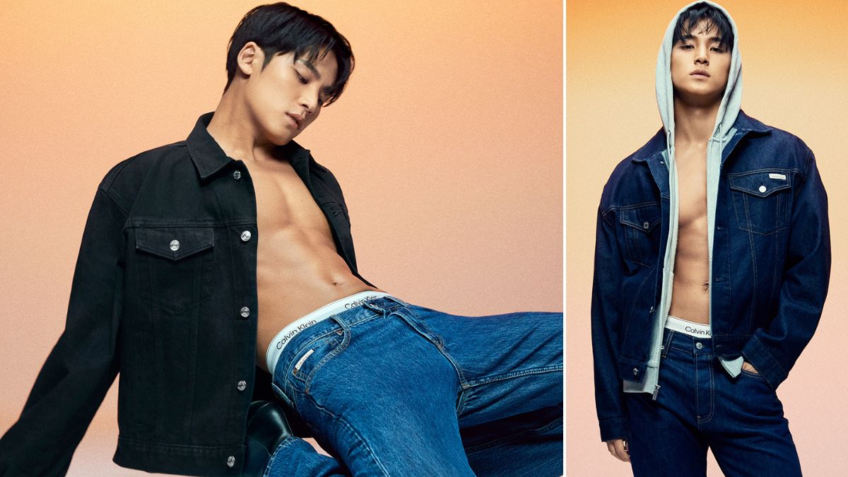 SEVENTEEN s Mingyu Heats Up Fall Fashion with Calvin Klein Denim 