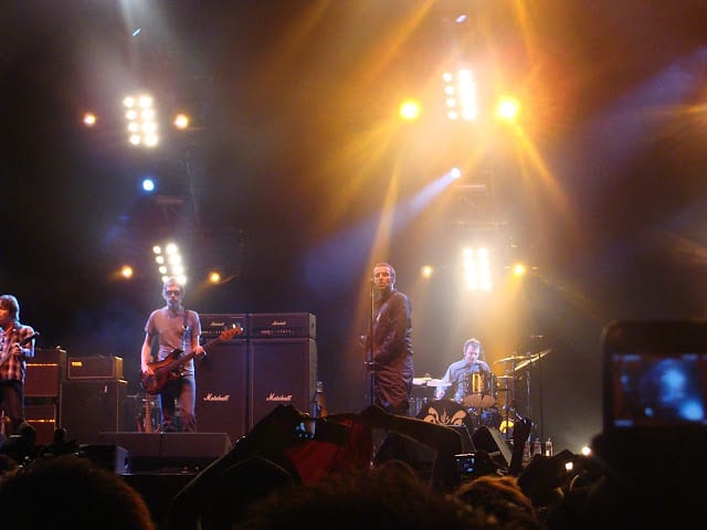 Oasis live in Singapore 2009