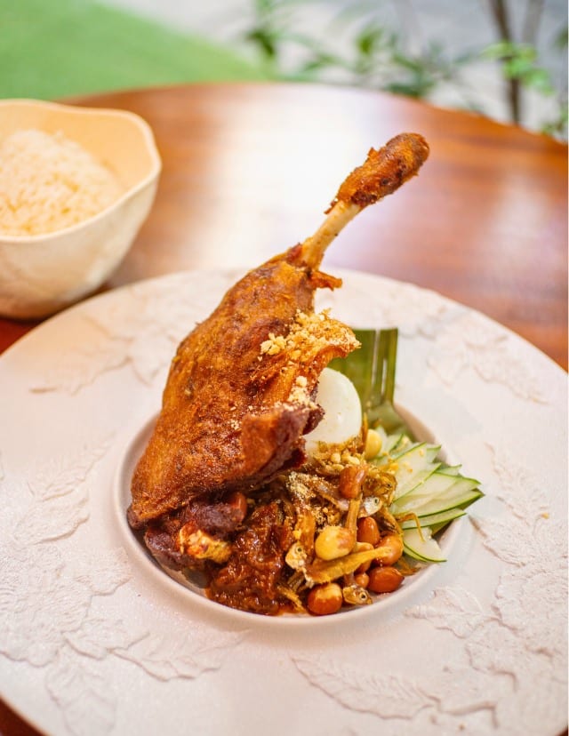 Papillon Duck Leg