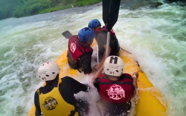 Sri Lanka White Water Rafting and Conquering the Rapids