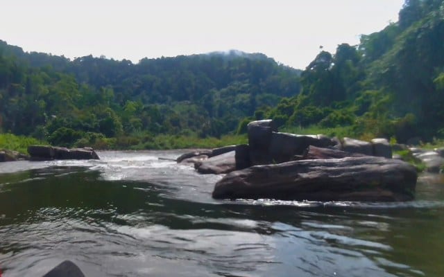 View during Sri Lanka White Water Rafting