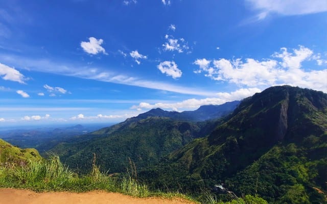View from the top of Little Adam's Peak