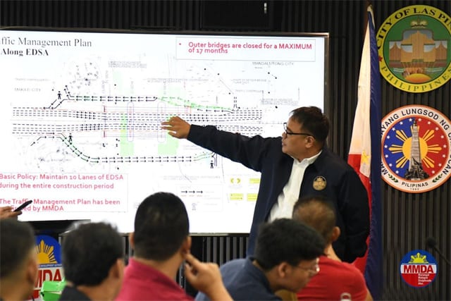 Traffic management plan along EDSA
