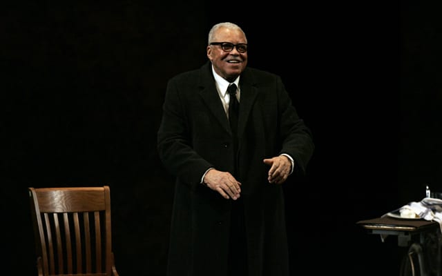 James Earl Jones onstage