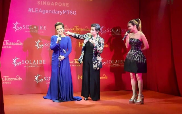 Lea Salonga explains process behind wax figure