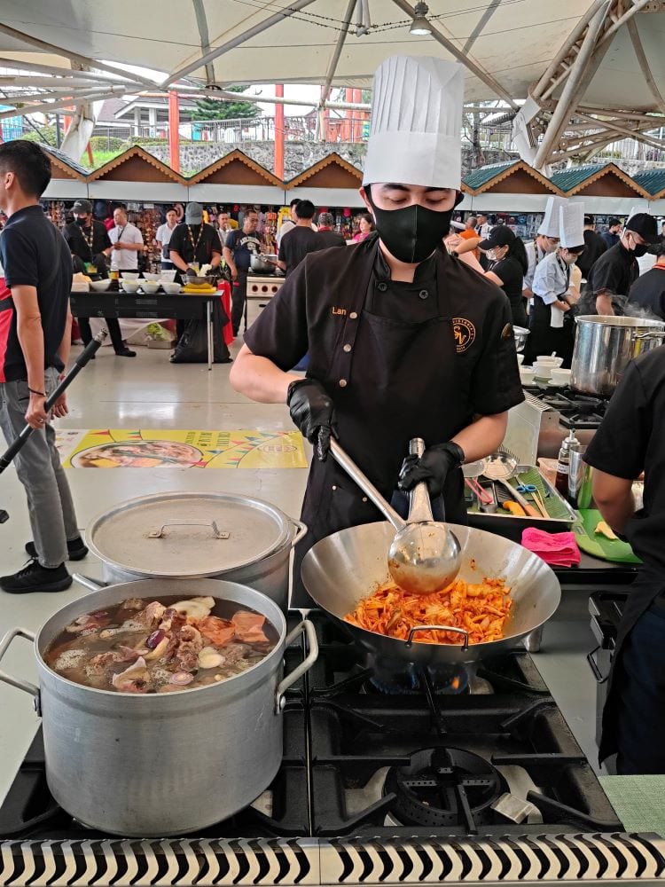 Sol Victoria preparing their Bulalo