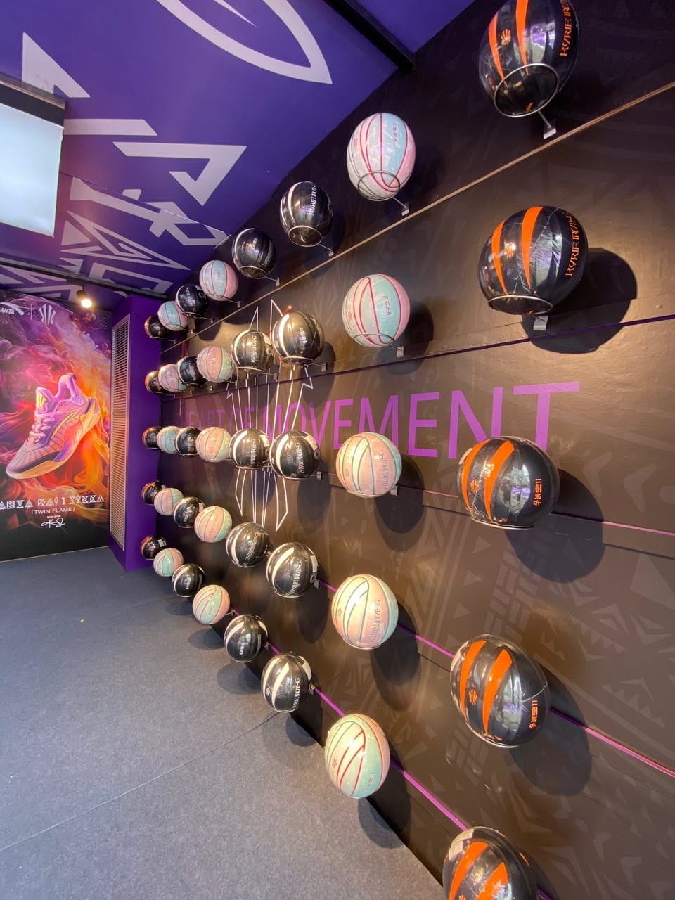 KAI Space Bangkok pop-up store basketballs